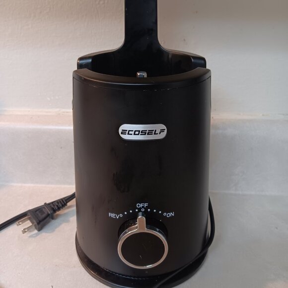 Ecoself Big Mouth Slow Juicer Black SJ-050C - Picture 3 of 5